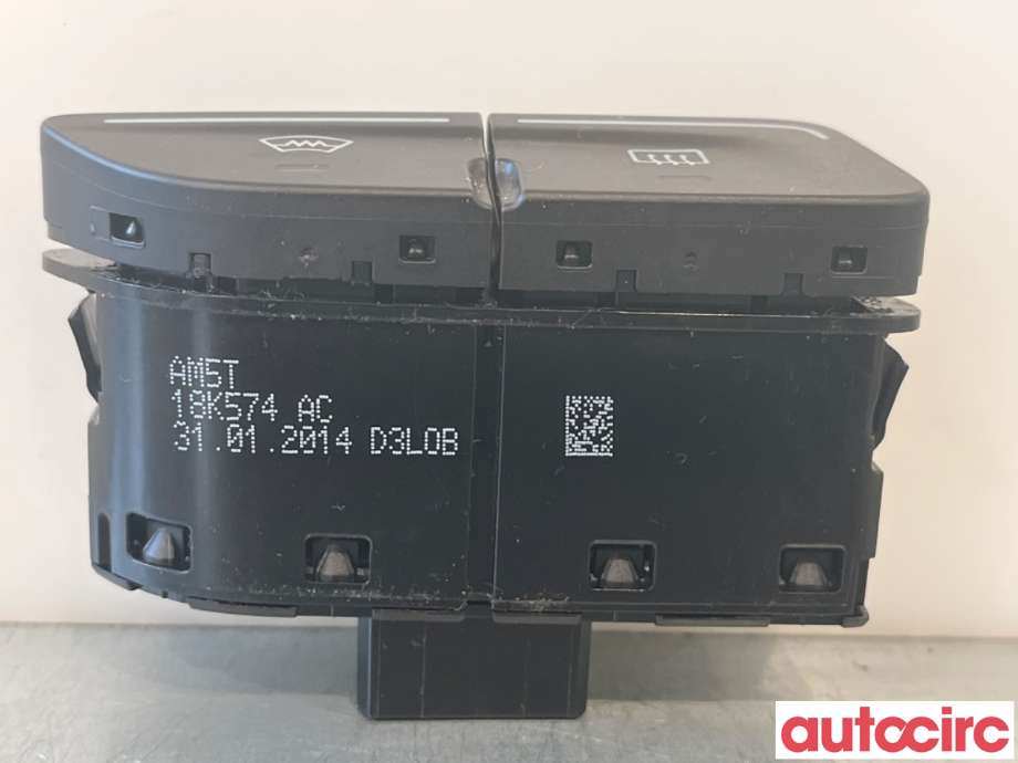 Bryter rutevarme til Ford Focus 2011-2014 (Type III, Fase 1)  (FORD|1817665||AM5T18K574AC)