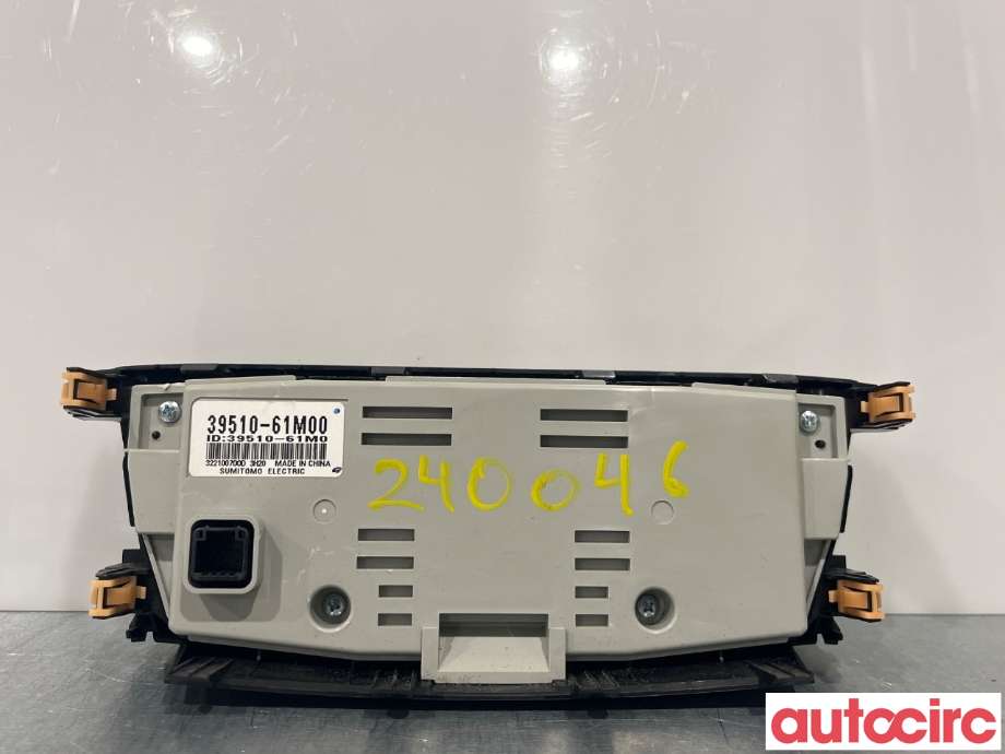 Varmeapparat betjening til Suzuki SX4 S-CROSS 2013-->> (Type II) (SUZUKI|39510-61M10-BKZ)