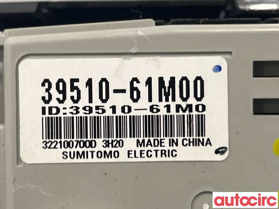 Varmeapparat betjening til Suzuki SX4 S-CROSS 2013-->> (Type II) (SUZUKI|39510-61M10-BKZ)