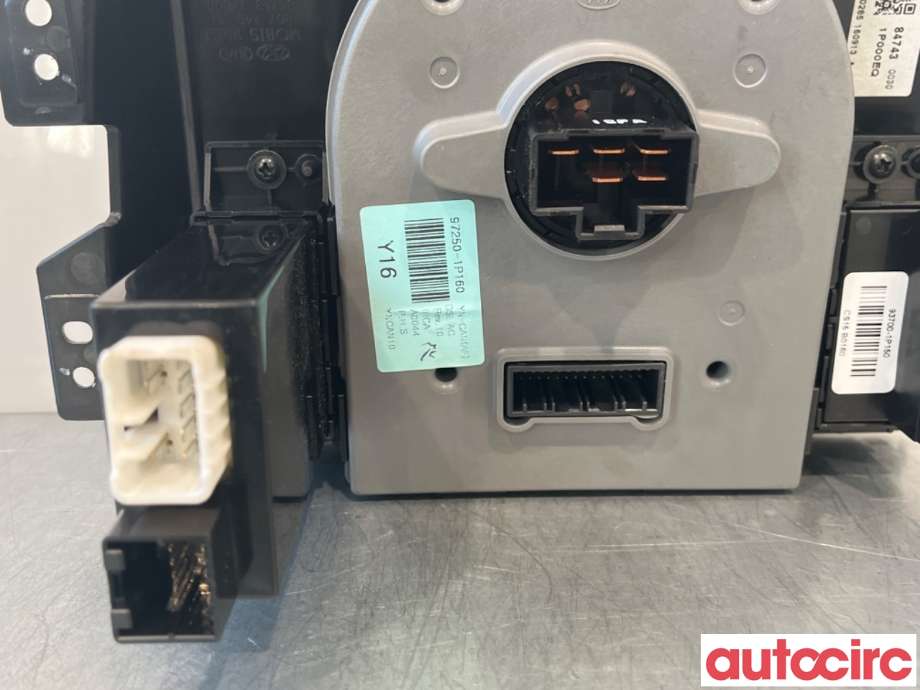 Varmeapparat register til Kia Venga 2010-2017  (KIA|972501P160EQ||972501P160)