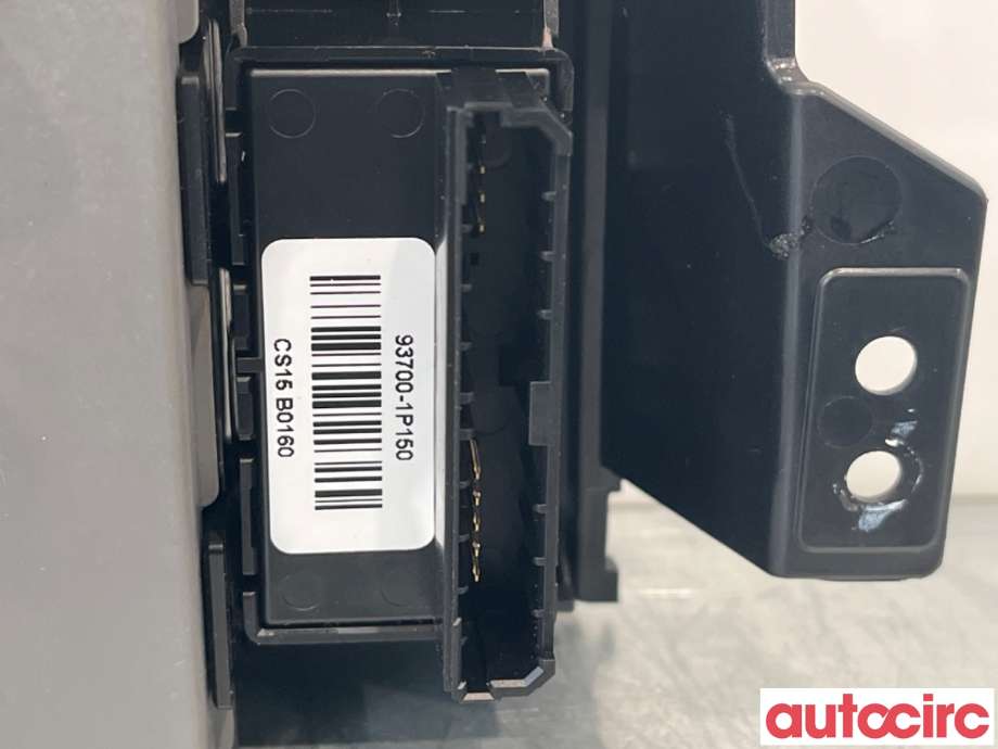 Varmeapparat register til Kia Venga 2010-2017  (KIA|972501P160EQ||972501P160)