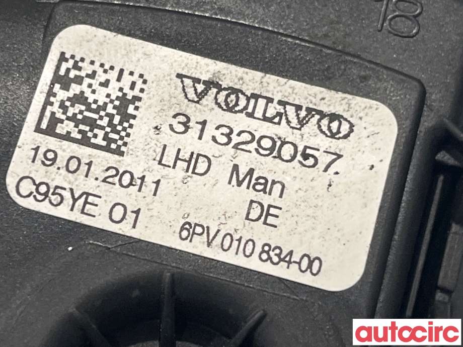 Pedal gass til Volvo XC70 2008-2013 (Type II, Fase 1)  (VOLVO|31329057)