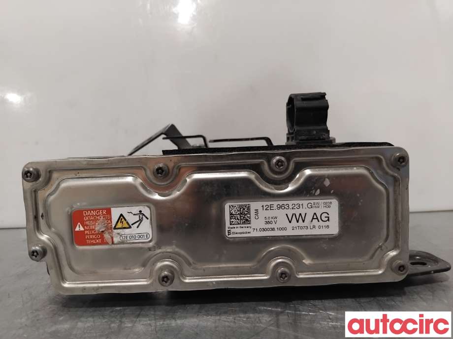 Motorvarmer elektrisk til VW e-Golf 2014-2017 (Fase 1)  (VOLKSWAGEN|5QE819013S|710300381000|5QE819013AD)