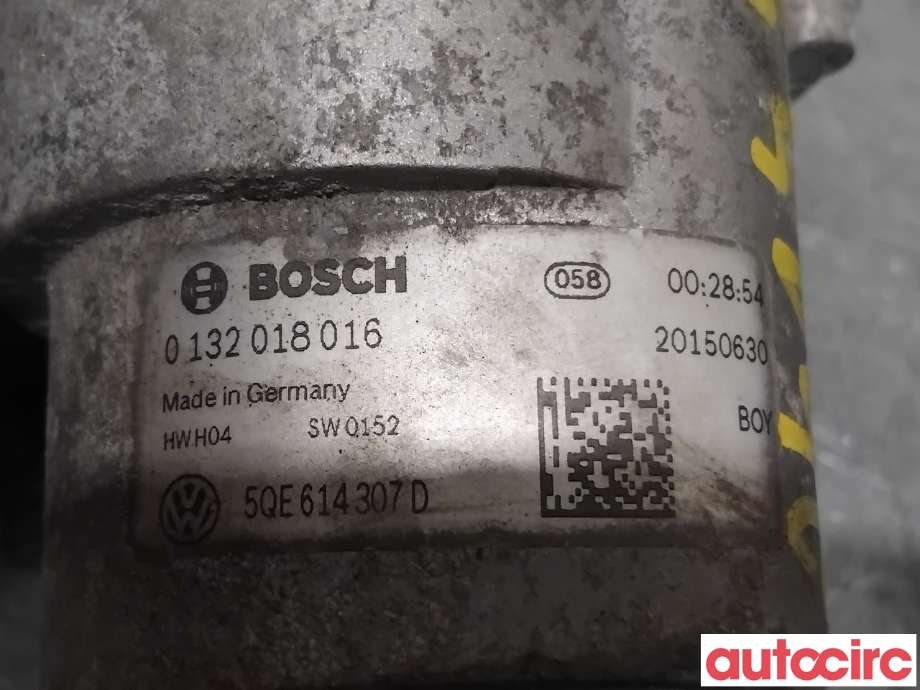 Bremsefordeler til VW e-Golf 2014-2017 (Fase 1)  (VOLKSWAGEN|5QE614307J|0132018016|5QE614307D)