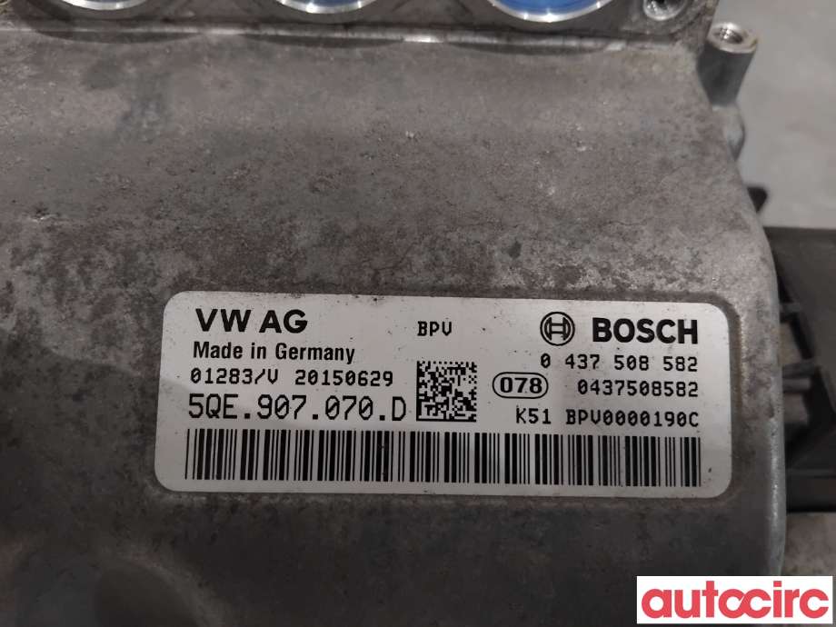 Inverter elbil til VW e-Golf 2014-2017 (Fase 1)  (VOLKSWAGEN|5QE907070H|0437508582|5QE907070D)