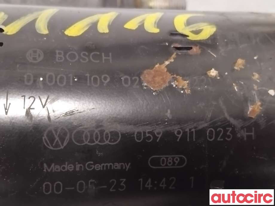 Starter diesel til VW Passat 1997-2000 (B5,3B) (B5,3B) (VOLKSWAGEN|059911023HX|0001109021|059911023H)