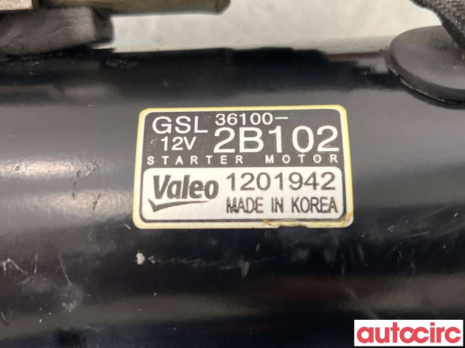 Starter til Hyundai i20 2009-2014 (Type I)  (HYUNDAI|361002B102|1201942|36100-2B102)