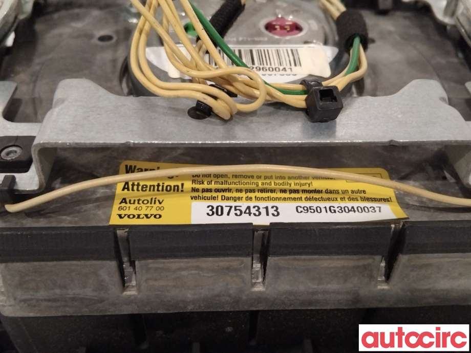 Airbag rattpute til Volvo XC70 2005-2007 (Type I, Fase 2)  (VOLVO|32366692|30754313|)