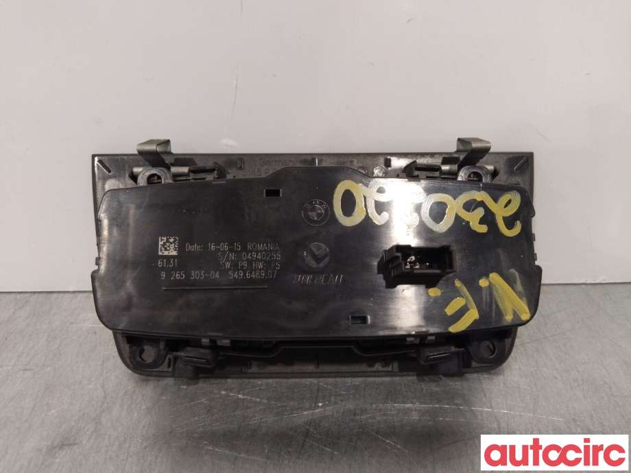 Bryter lys til BMW 3-Serie 2012-2018 (F30/F31/F34) (F30/F31/F34) (BMW|61319265303|61316847512|)
