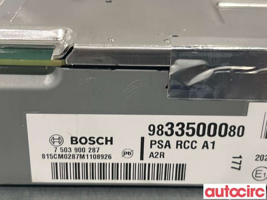 Bilstereo diverse til Peugeot Traveller 2017-->>  (PEUGEOT|1666634380)