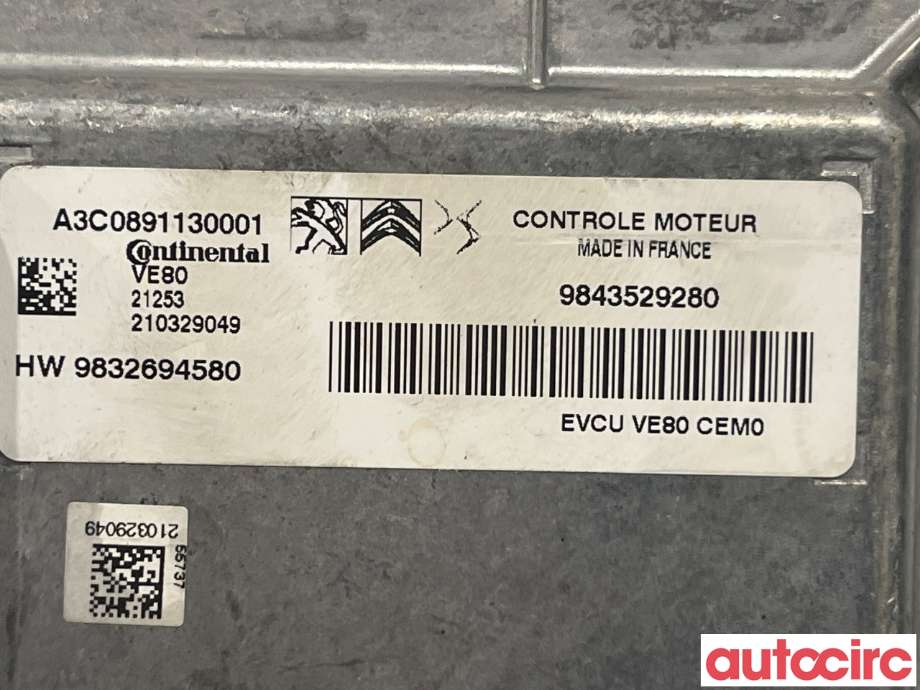 Styreenhet diverse til Peugeot Traveller 2017-->>  (PEUGEOT|1675658180)