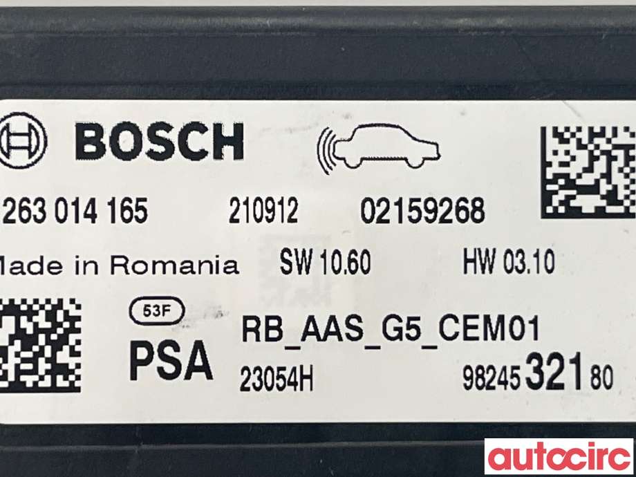 Styreenhet parkering til Peugeot Traveller 2017-->>  (PEUGEOT|1617139180)