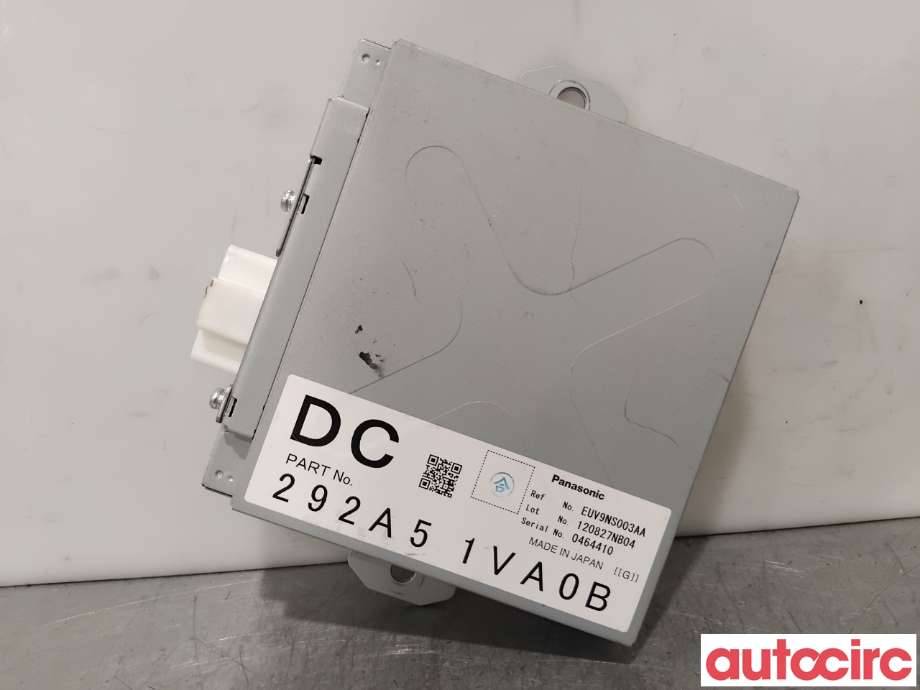 Styreenhet diverse til Nissan Qashqai, 2010-2014 (Type I, Fase 2)  (NISSAN|292A51VA0B)