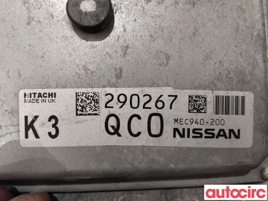 Styreenhet motor til Nissan Qashqai 2010-2014 (Type I, Fase 2)  (NISSAN|237031KH1A|MEC940-200|)