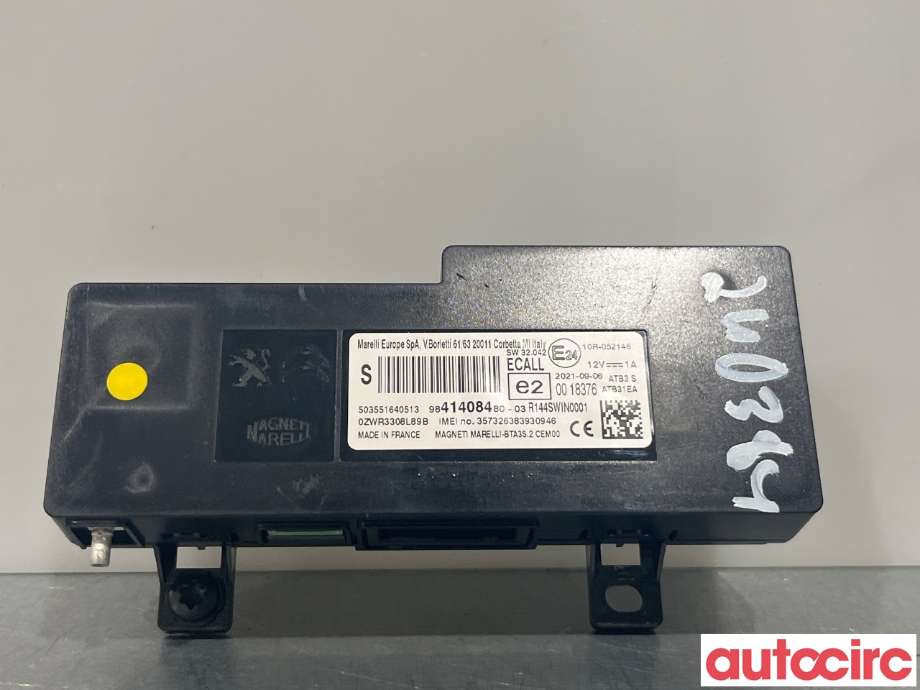 Styreenhet bluetooth til Peugeot Traveller, 2017-->>  (PEUGEOT|9841408480)
