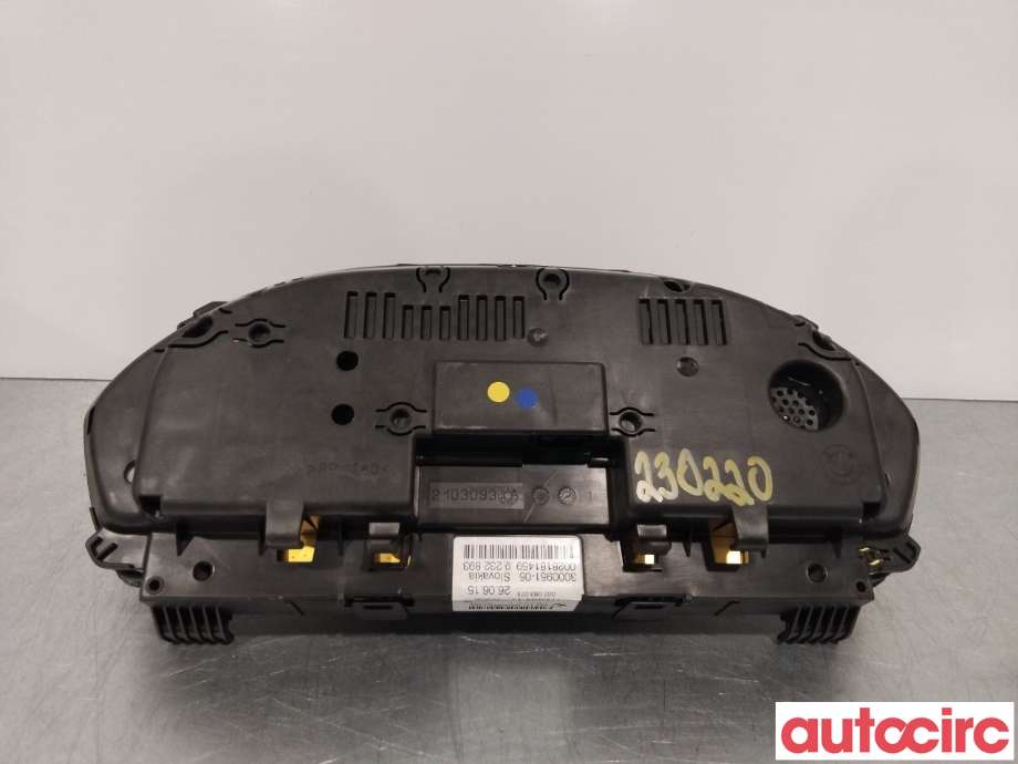 Instrumentpanel til BMW 3-Serie 2012-2018 (F30/F31/F34) (F30/F31/F34) (BMW|62108718270|)