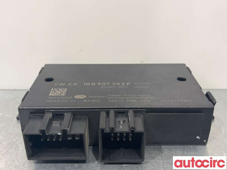 Styreenhet hengerfeste til Audi A3 2009-2012 (Type II, Fase 2)  (AUDI|1K0907383F)