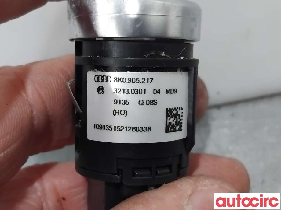 Bryter start/stopp til Audi Q5 2008-2012 (Type I, Fase 1)  (AUDI|8K0905217A|32130301|8K0905217)