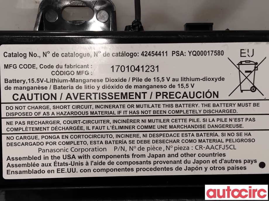 Diverse deler til Opel Ampera-e 2017-->> (Type II) (OPEL|42454411||YQ00017580)
