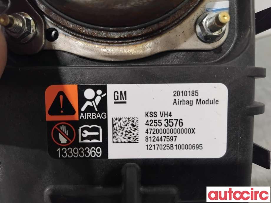 Airbag passasjer til Opel Ampera-e 2017-->> (Type II)  (OPEL|42582802|42553576|42678931)