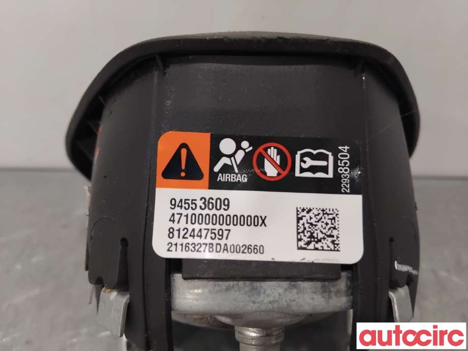 Airbag rattpute til Opel Ampera-e 2017-->> (Type II)  (OPEL|94553609|812447597|42620605)