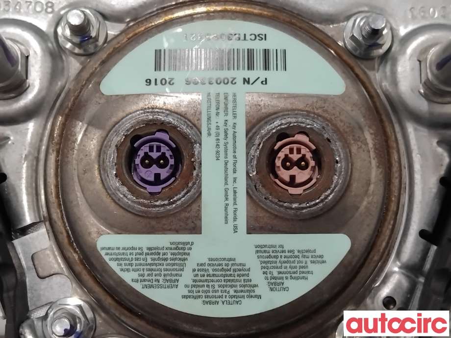 Airbag rattpute til Opel Ampera-e 2017-->> (Type II)  (OPEL|94553609|812447597|42620605)