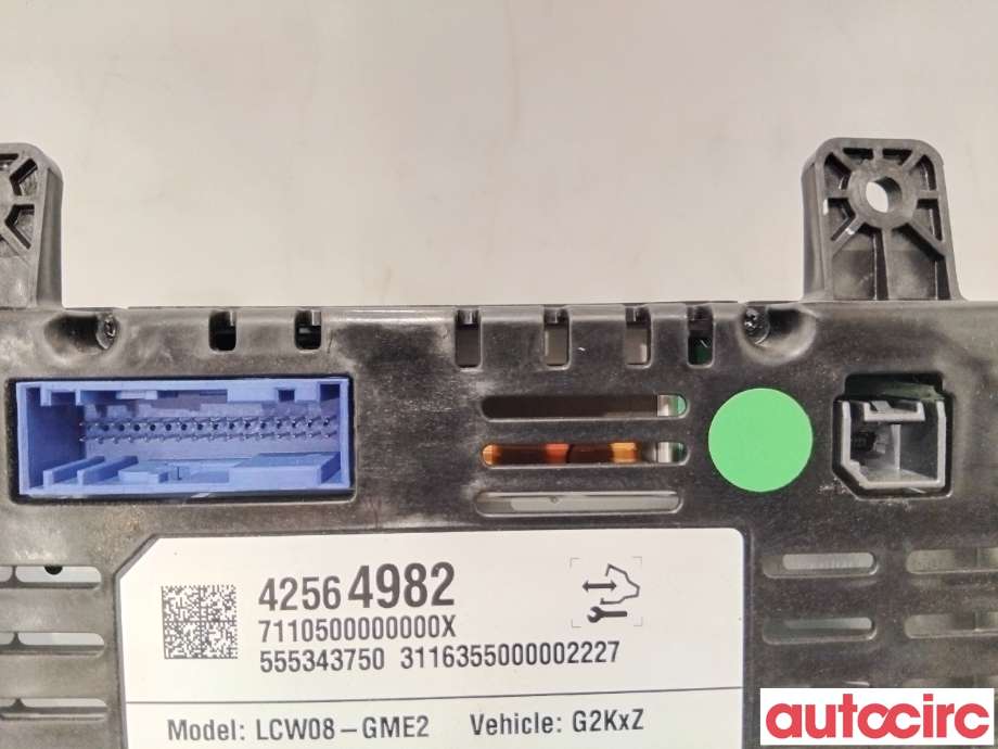 Instrumentpanel til Opel Ampera-e 2017-->> (Type II) (OPEL|52604870|LCW08-GME2|42605141)