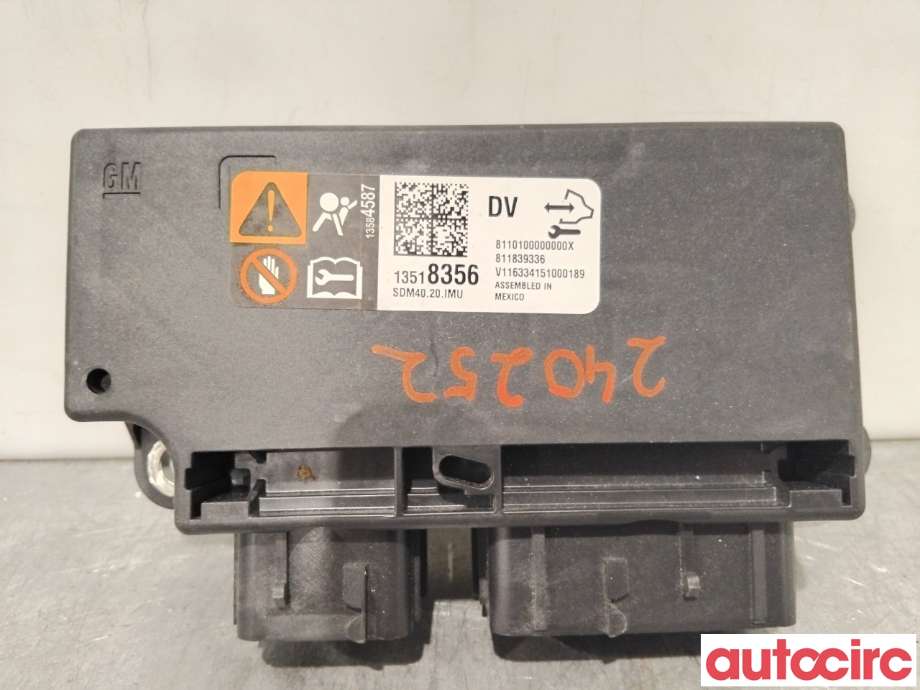 Airbag elektronikk til Opel Ampera-e, 2017-->> (Type II) (OPEL|13506548)