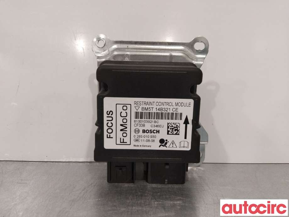 Airbag elektronikk til Ford Focus 2011-2014 (Type III, Fase 1) (FORD|1767129||CM5T-14B321-CA)