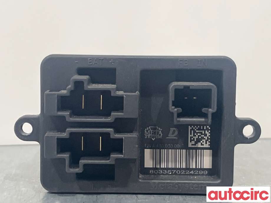 Varmeapparat motstand til Toyota Proace 2016-->> (Type II)  (TOYOTA|SU001A5480)