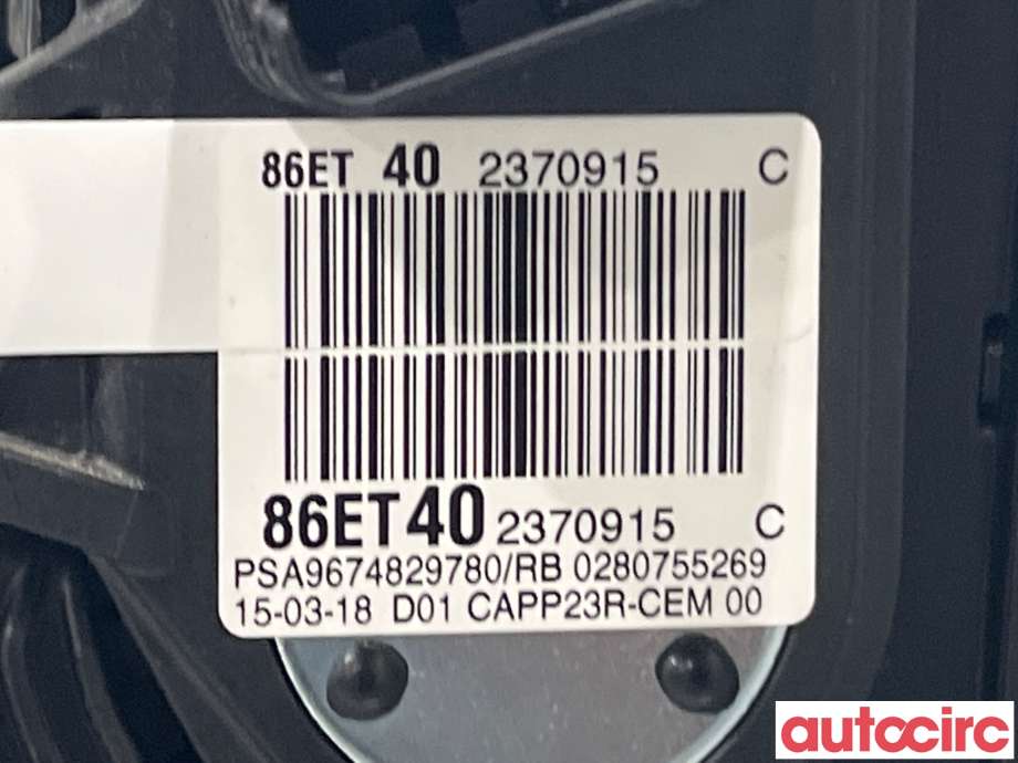 Pedal gass til Toyota Proace 2016-->> (Type II)  (TOYOTA|SU001B3020)
