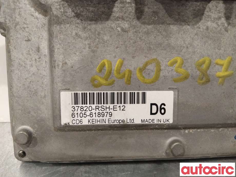 Styreenhet motor til Honda Civic 2006-2011 (Type VIII) (HONDA|37820RSHE12|)