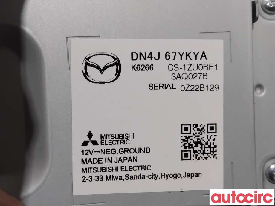 Styreenhet diverse til Mazda MX-30 2020-->>  (MAZDA|DN4J-67-YKYC|CS-1ZU0BE1|DN4J67YKYA)