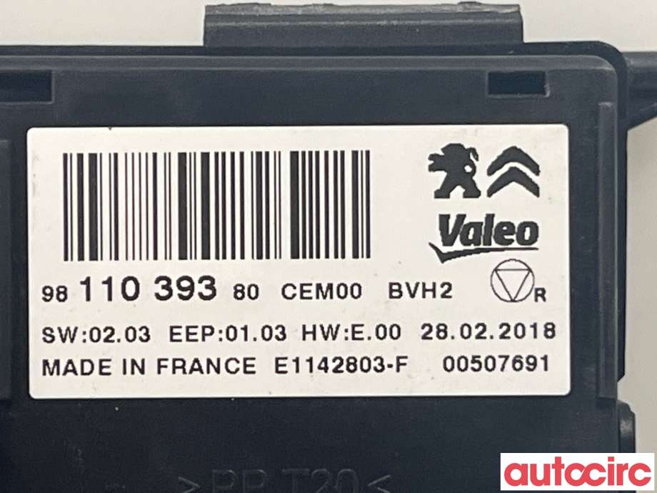 Styreenhet klima/aircondition til Toyota Proace 2016-->> (Type II)  (TOYOTA|SU001A7153)