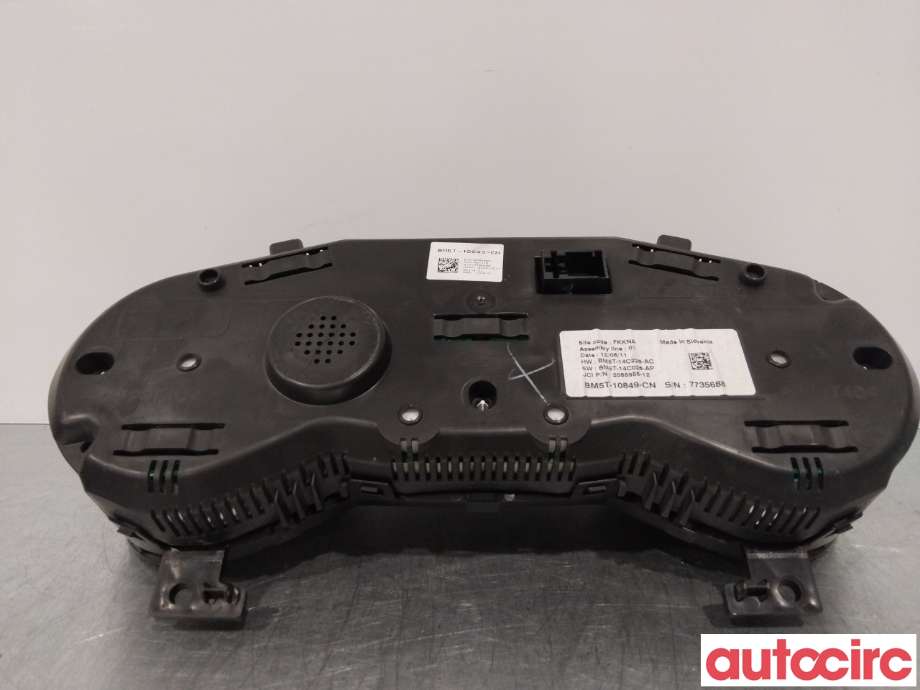 Instrumentpanel til Ford Focus 2011-2014 (Type III, Fase 1)  (FORD|1879756|BM5T-10849-BCH|BM5T-10849-CL)