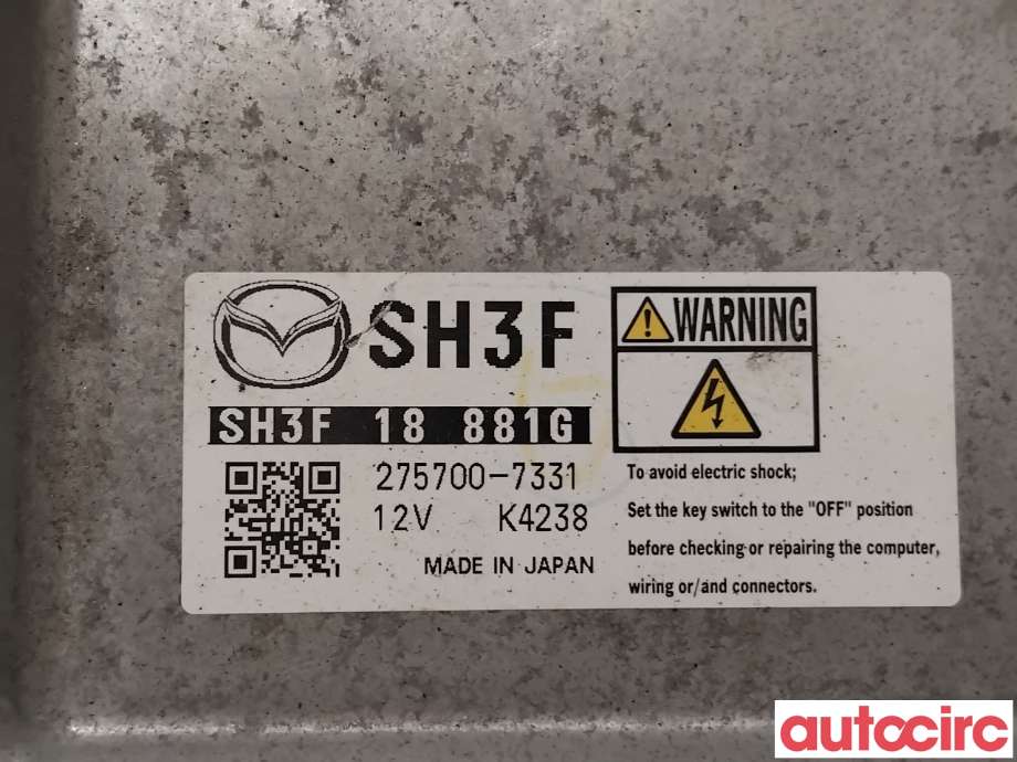 Styreenhet motor til Mazda CX-5 2012-2017 (Type I)  (MAZDA|SH3F-18-881S|275700-7331|SH3F18881G)
