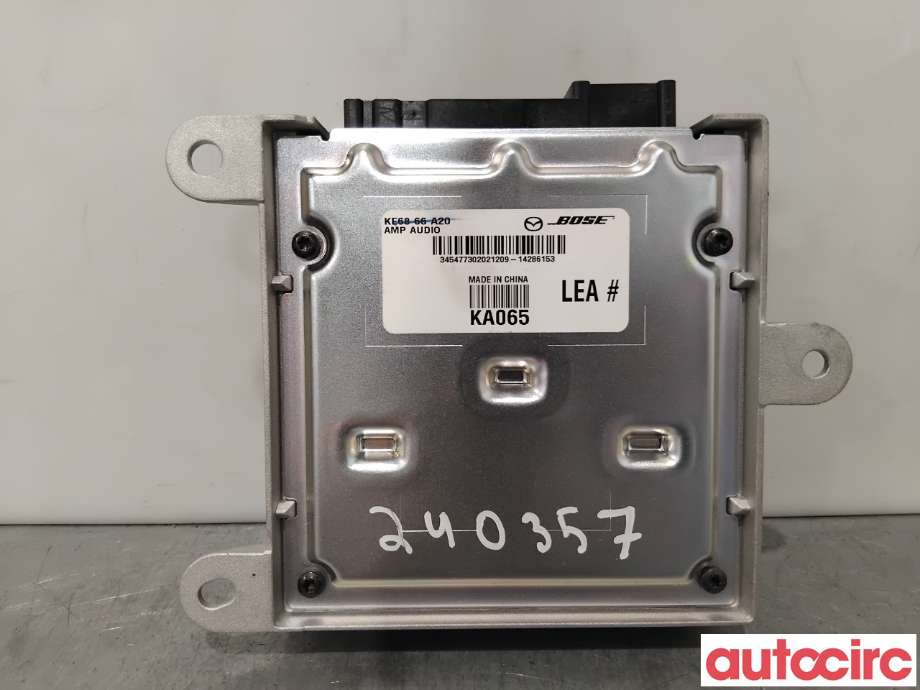Bilstereo forsterker til Mazda CX-5 2012-2017 (Type I)  (MAZDA|KE68-66-A20|KA065|KE6866A20)