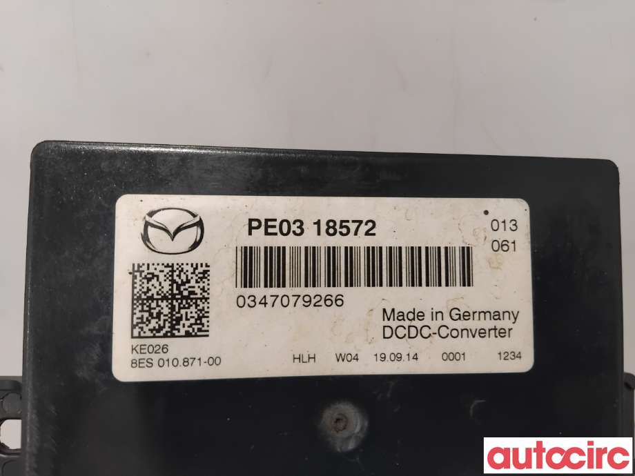 Styreenhet diverse til Mazda CX-5 2012-2017 (Type I)  (MAZDA|P5E1-18-572|8ES010871-00|PE03-18572)