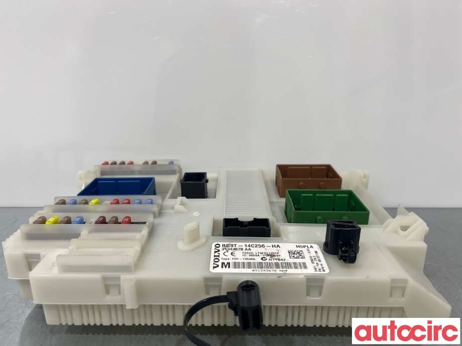 Sikringsboks til Volvo XC70 2008-2013 (Type II, Fase 1)  (VOLVO|31327994|BG9T-14C256-HA|31343678)