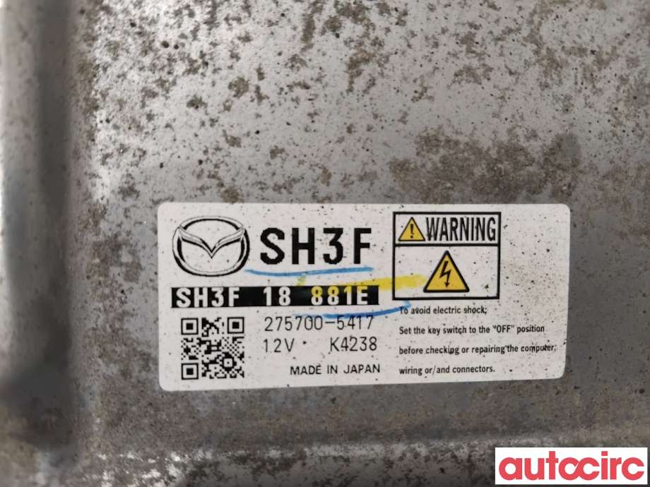 Styreenhet motor til Mazda CX-5 2012-2017 (Type I)  (MAZDA|SH3F-18-881S|275700-5417|SH3F18881E)