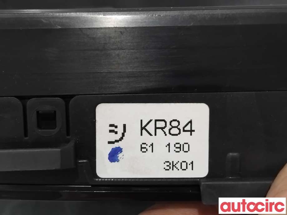 Varmeapparat betjening til Mazda CX-5 2012-2017 (Type I)  (MAZDA|KR84-61-190||KR8461190)