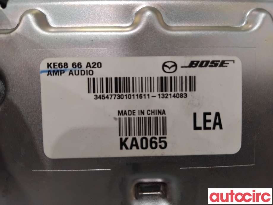 Bilstereo forsterker til Mazda CX-5 2012-2017 (Type I)  (MAZDA|KE68-66-A20|KA065|KE6866A20)