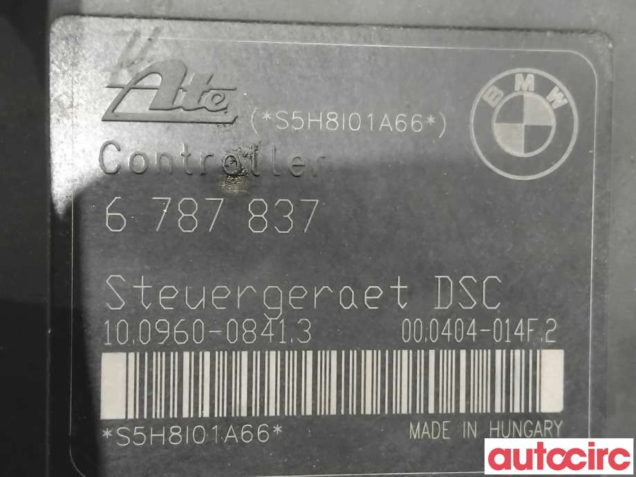 ABS sentral til BMW 3-Serie 2005-2011 (E90/E91/E92/E93) (E90/E91/E92/E93) (BMW|34512460468|100206-03754|6787837)