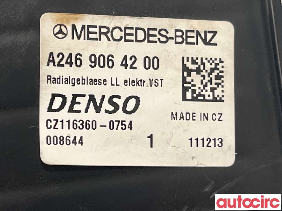 Varmeapparat motor til Mercedes A-Klasse 2012-2018 (W176) (W176) (MERCEDES|A2469064200)