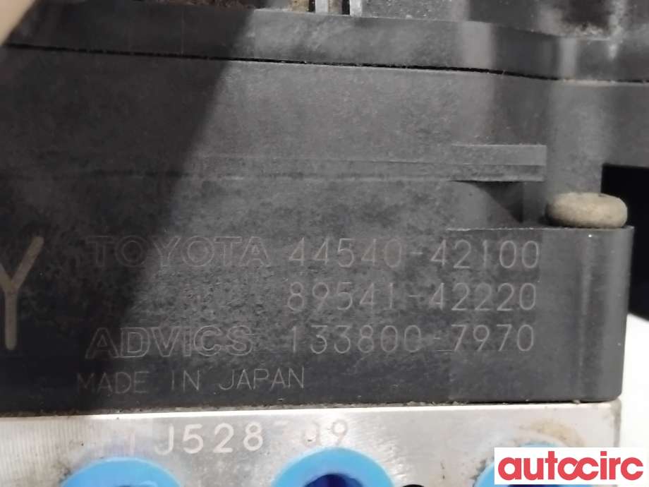 ABS sentral til Toyota RAV4 2006-2009 (Type III, Fase 1) (TOYOTA|4405042230|133800-7970|44540-42100)