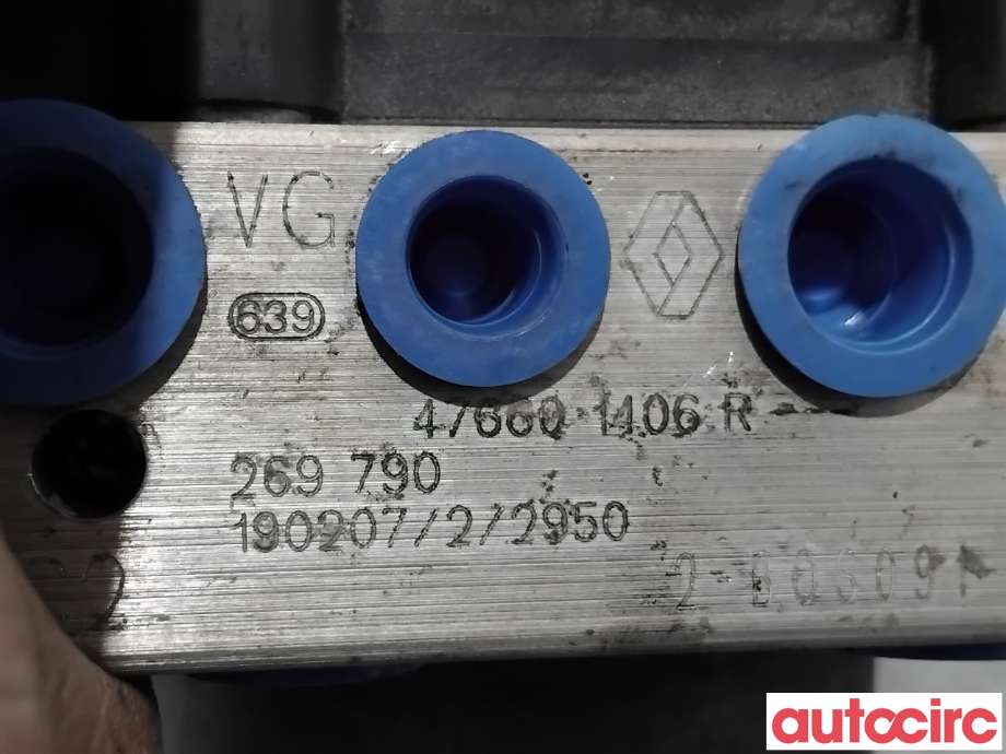 ABS sentral til Renault Kangoo 2008-2021 (Type II)  (RENAULT|476603174R|0265259107|476601406R)