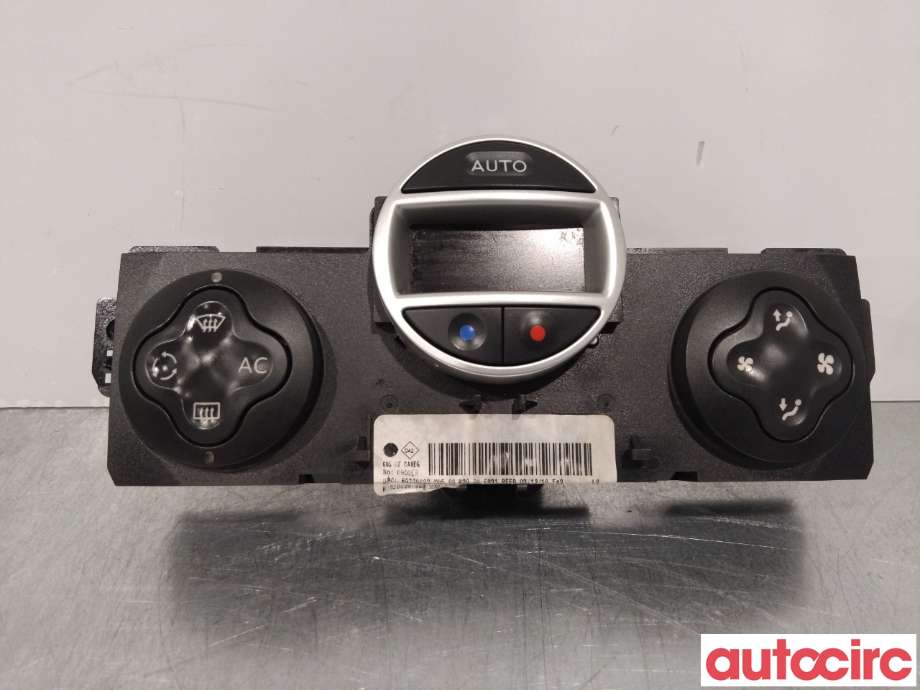 Varmeapparat betjening til Renault Clio 2009-2012 (Type III, Fase 2) (RENAULT|8200296683|)