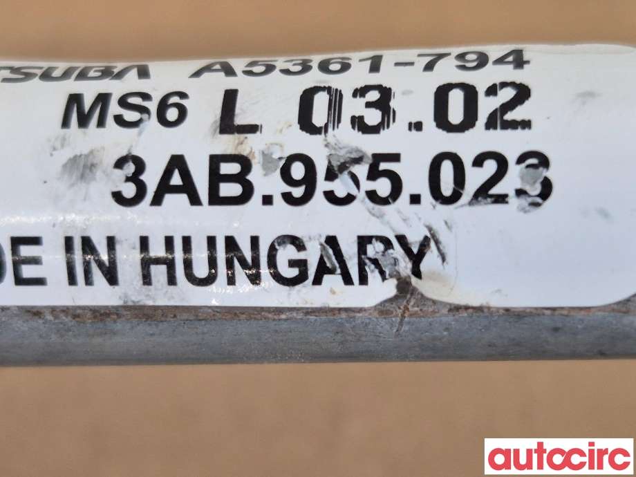 Viskermotor frontrute til VW Passat 2011-2015 (B7) (B7) (VOLKSWAGEN|3AB955023A|A5361-794|3AB955023)
