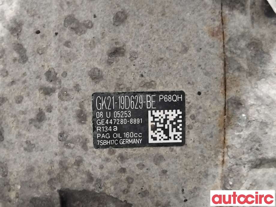 Aircondition kompressor til Ford Transit Custom 2013-2023 (Type I)  (FORD|2549221|447280-8891|GK21-19D629-BE)