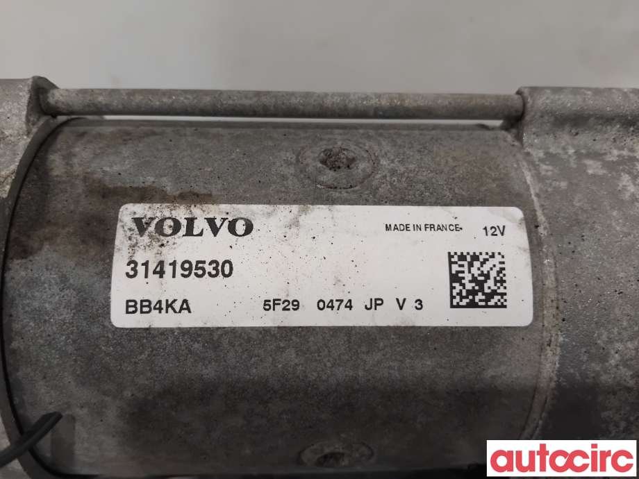 Starter diesel til Volvo S60 2014-2019 (Type II, Fase 2)  (VOLVO|36002980|BB4KA|31419530)